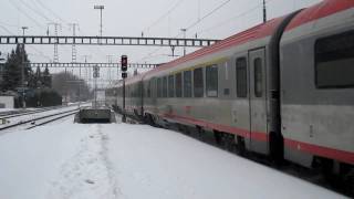 EC 163 TRANSALPIN in Sargans [upl. by Asseram]