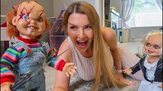 Chased By Killer CHUCKY Is So Scary Short Movie [upl. by Schouten]