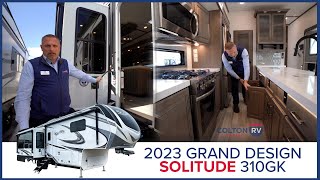 2023 Grand Design Solitude 310GK Fifth Wheel Walkthrough Tour [upl. by Sregor]