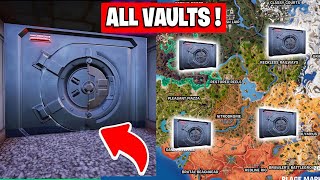 All Vaults Locations in Fortnite Chapter 5 Season 3 [upl. by Lucie]