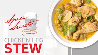 Microwave Chicken Leg Stew Recipe  IFB Spice Secret [upl. by Sadie]