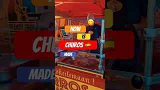 Churos 🇪🇸 How it’s made churos spain food suomi [upl. by Cullin]