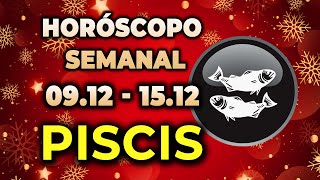 Horóscopo semanal de PISCIS ♓Del 9 al 15 de diciembre de 2024  MHONI VIDENTE [upl. by Tsan]