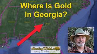 Where is Gold Found In Georgia Gold Prospecting [upl. by Willetta]