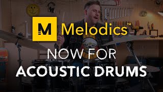 Introducing Melodics for Acoustic Drums The interactive app to learn drums [upl. by Eiralih]