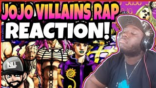 JoJo Villains Rap  NLJ Nux Taku CDawgVA more  JoJo RapREACTION [upl. by Ignaz]