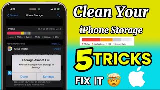 iPhone Storage Full Problem 5 Ways To Fix [upl. by Angadresma]