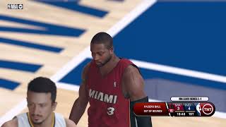 NBA 2K24  Miami Heat Vs Indiana Pacers  Game 4  2011 NBA Playoffs [upl. by Warfourd880]