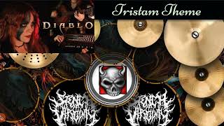 Diablo  Tristram Theme Gingertail Cover  My drum action☠️🎃😈👿 [upl. by Tedra981]