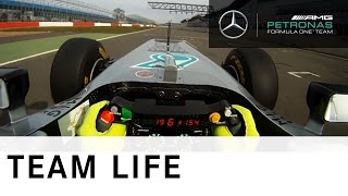 F1 W03  onboard camera with Nico Rosberg [upl. by Schwab]