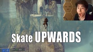 Skate UPWARDS and FLY  Destiny 2 Air Surfing Movement Technique GUIDE [upl. by Auof]