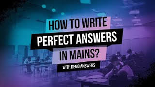 UPSC MAINS ANSWER WRITING GUIDE  UPSC 2025  PCS  upsc mainsanswerwriting thinktanktutorials [upl. by Atnohs]