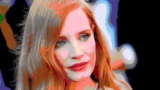 Animated Jessica Chastain Incredible Time Lapse [upl. by Evered]