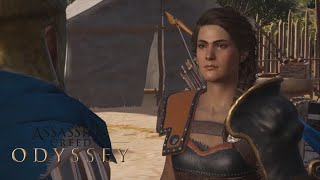 Assassins Creed Odyssey  Buying Clue A Clue to a Cultist can be bought in Korinthia [upl. by Hcir637]