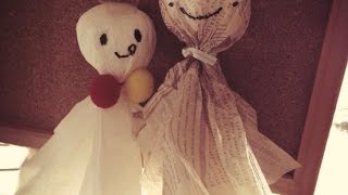 How To Make a Teru Teru Bozu in Japanese  DIY Crafts Tutorial  Guidecentral [upl. by Oeniri]