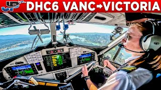 Harbour Air DHC6 Vancouver Harbour🇨🇦 to Victoria Harbour🇨🇦 [upl. by Nivled]