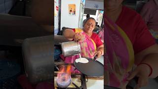 Aunty Making Thin Paper Dosa In Ahmedabad shorts [upl. by Ayhdiv]