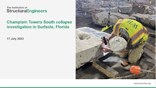 Champlain Towers South collapse investigation in Surfside Florida [upl. by Gretna]