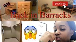 PCS to Fort Hood Barracks Room Tour [upl. by Adna]