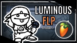 FNF DUMBFUX Luminous  Vocal Recreation FLP by Chawl [upl. by Loralee]