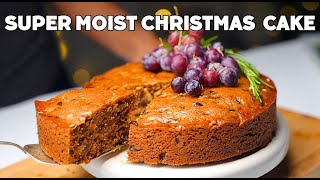 Everyone is asking for this recipe Moist CHRISTMAS CAKE [upl. by Eiramnerual245]