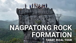 Nagpatong ROCK Formation Hiking area in Tanay Rizal [upl. by Shyamal]