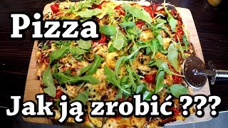 Jak zrobić pizzę  Ciasto BEZGLUTENOWE i duuużo farszu [upl. by Aicilif22]