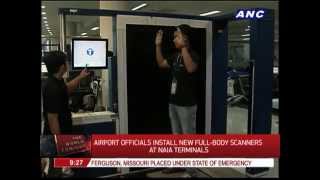 NAIA terminals get new full body scanners [upl. by Digirb]