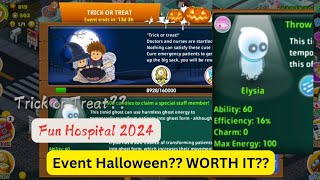 EVENT HALLOWEEN TRICK OR TREAT WORTH IT MARI KITA CEK  UPDATE FUN HOSPITAL 2024 [upl. by Beatriz]