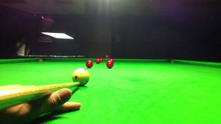 ☺Snooker straight cueing Practice ☺ [upl. by Alikam]