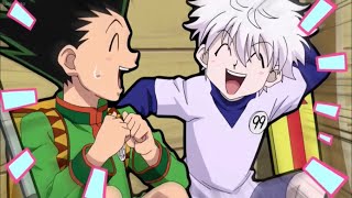 Killua and Gon being just friends for 9 minutes [upl. by Atiuqahs]