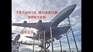 Technik Museum Speyer 112023 Rundgang [upl. by Ahsratan403]