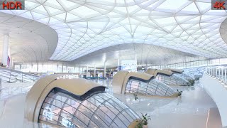 Experience Chinas Futuristic Spaceship Train Station A 1 Billion Masterpiece [upl. by Ainessej]