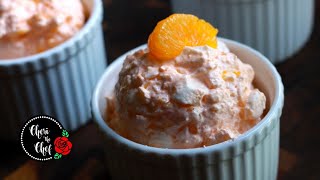 Mandarin Orange Jello Salad With Sour Cream  5 Minute Mandarin Orange Jello Salad  shortsfeed [upl. by Keare]