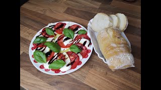 Pomidorki z mozzarella i octem balsamicznym [upl. by Tatianna]