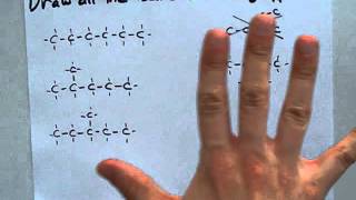 Draw the Isomers of hexane C6H14 [upl. by Erda]