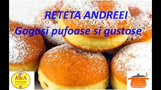 Gogosi dulci si pufoasereteta andreeiretetameaeu [upl. by Padriac]