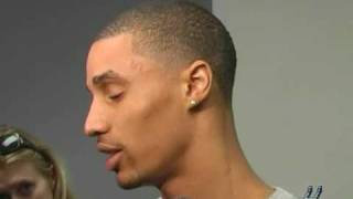 Spurs Draft Pick George Hill [upl. by Melc869]