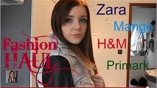 Haul  Primark Zara Mango HampM [upl. by Nywroc198]