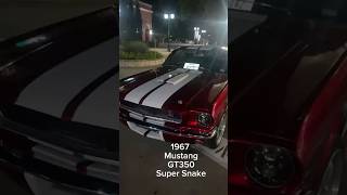 1966 Mustang GT350 SuperSnake like fyp car mustang short shorts likesharesubscribe reels [upl. by Airitac]