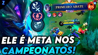 ELE ESTÁ META NOS CAMPEONATO  ALPHA GAMEPLAY  Mobile Legends [upl. by Irual]