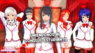 COMO UNIRSE AL CONSEJO ESTUDIANTIL EN YANDERE SIMULATOR [upl. by Airdnassac]