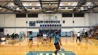 Kealakehe vs Honokaa Girls volleyball varsity set 2 09042024 [upl. by Chapel]