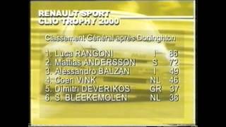 Renault Sport Clio v6 Trophy  2000 season review [upl. by Haven]