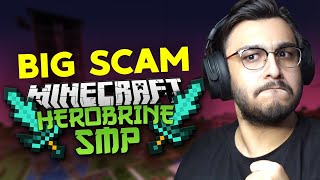 BIGGEST SCAM EVER IN HEROBRINE SMP  RAWKNEE [upl. by Veleda]