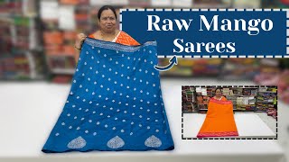 Raw Mango Sarees  Venkatagiri Cotton Sarees  Wholesale Shop  GSR HANDLOOMS [upl. by Heddie]