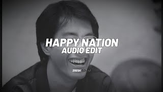 Happy nation  Ace of base Edit Audio [upl. by Eenwahs]