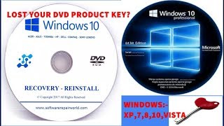 How To Find Your Windows Product KeyLost Your dvd Package [upl. by Elleb]