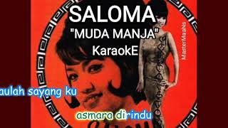 SALOMA MUDA MANJA KARAOKE M1 [upl. by Corliss]