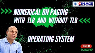 Effective Memory Access Time Without and With TLB In Operating System [upl. by Eeralav]